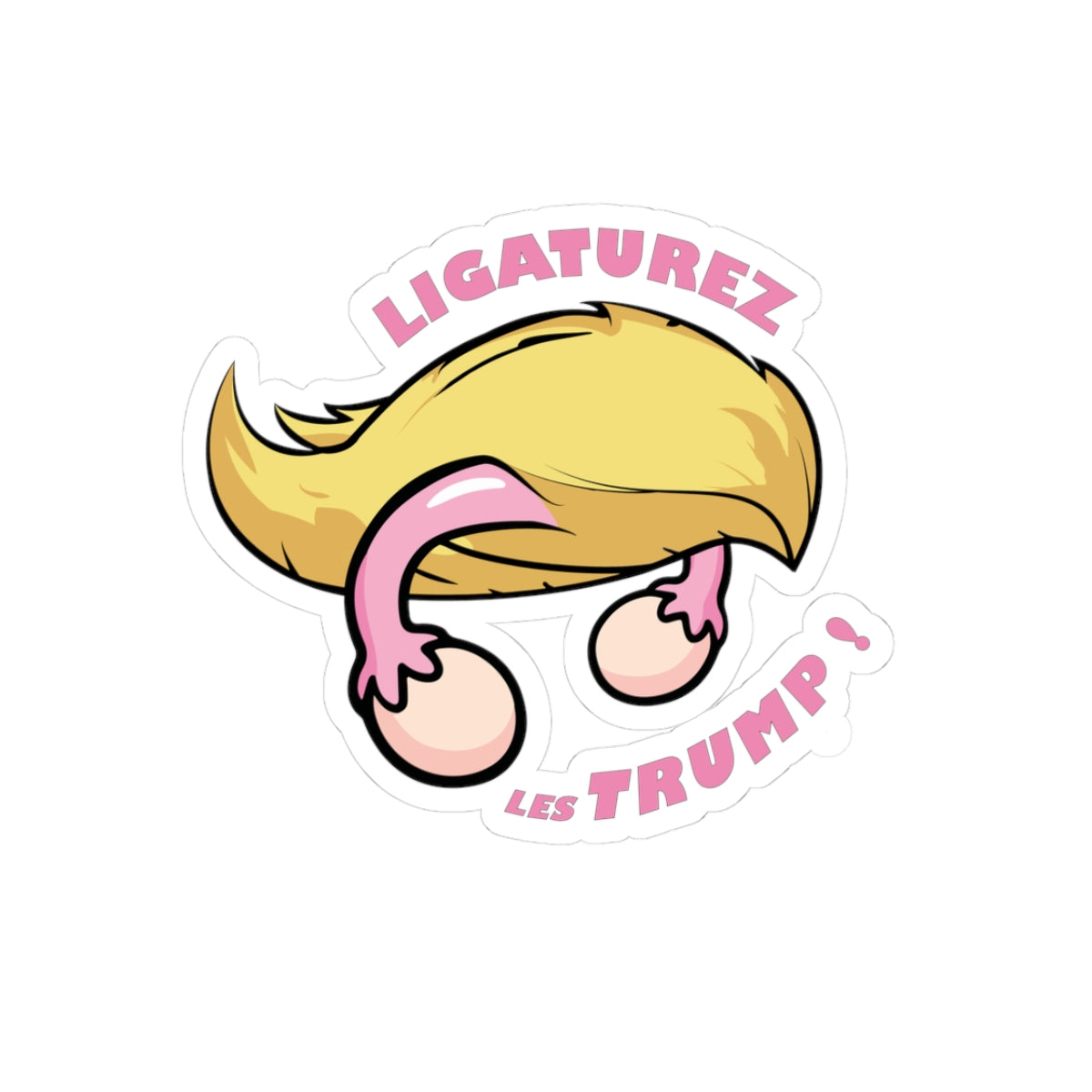 SNIP THE TRUMPS! LIGATUREZ LES TRUMP !