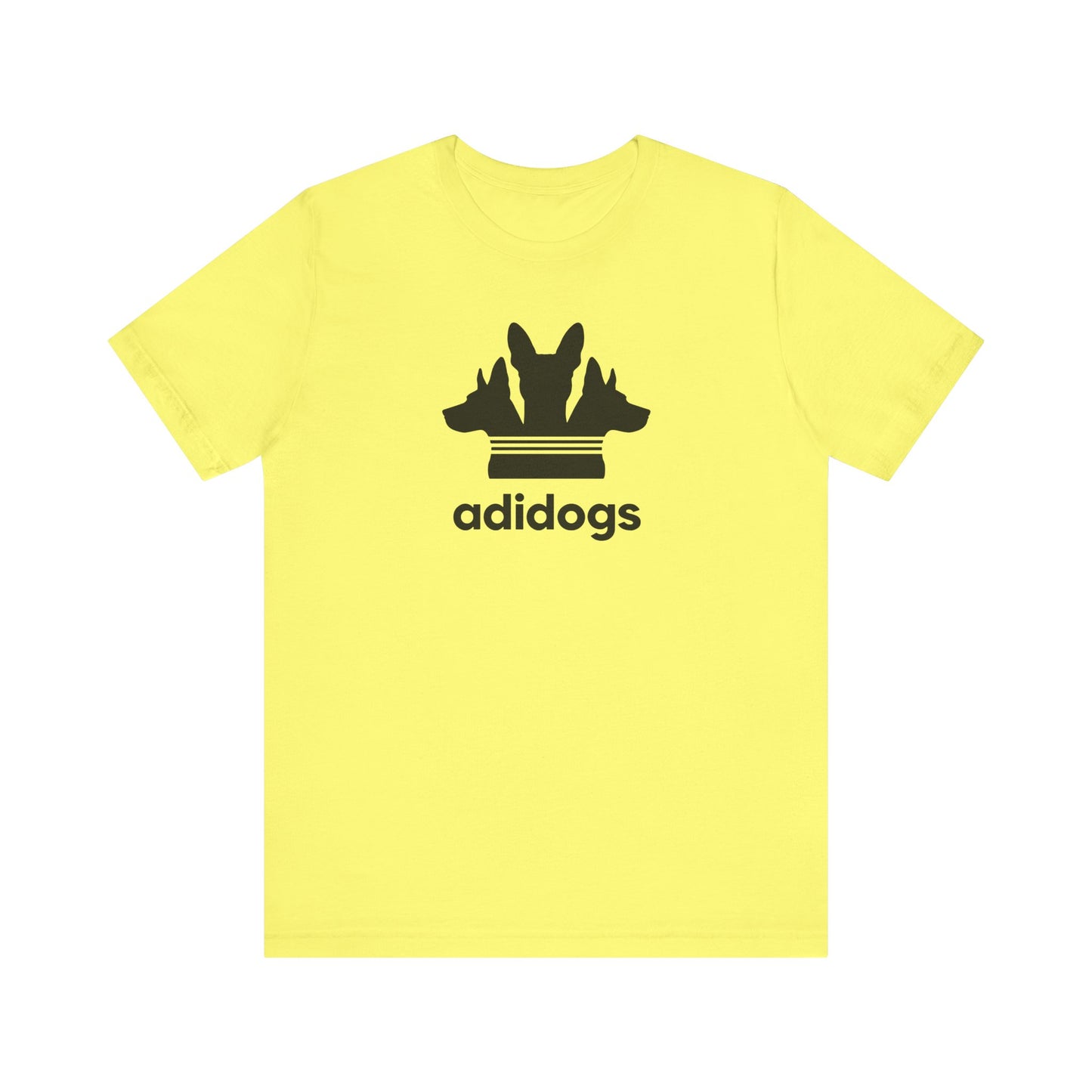 ADIDOGS - T-shirt unisexe pour amoureux des chiens