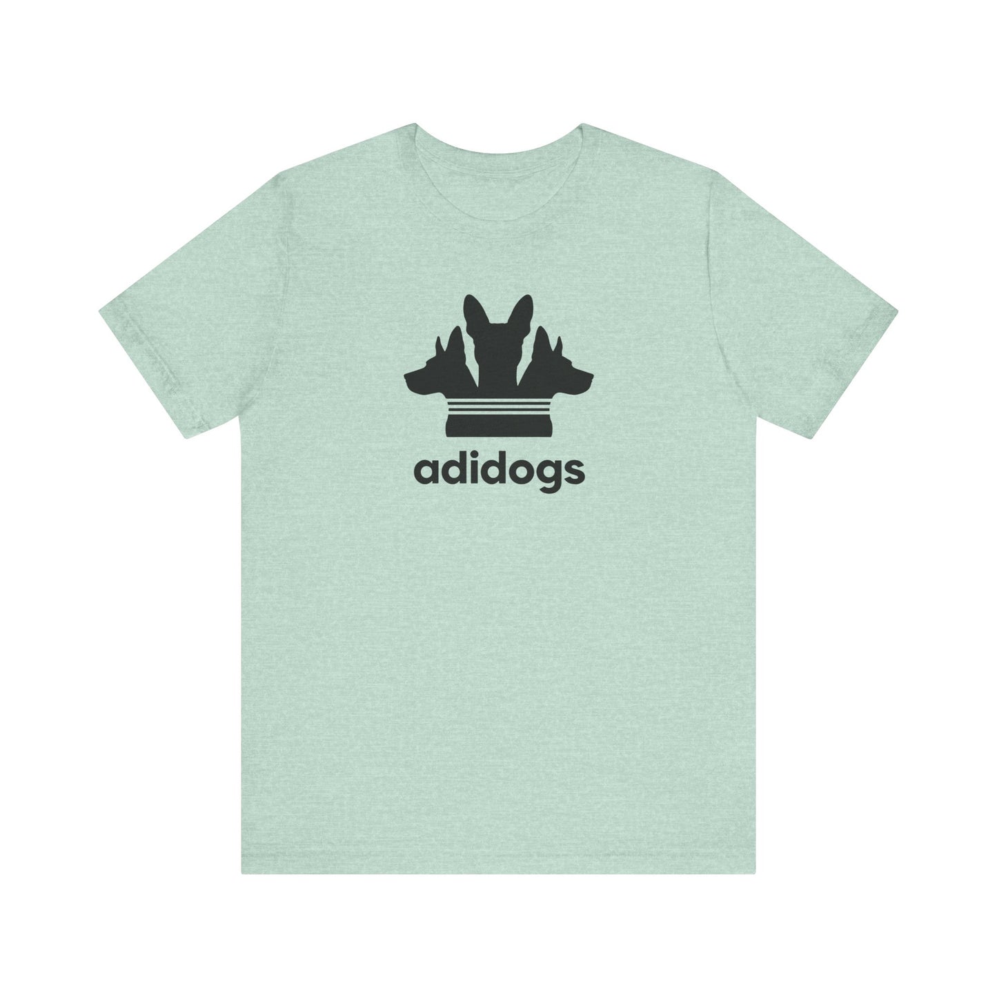 ADIDOGS - T-shirt unisexe pour amoureux des chiens