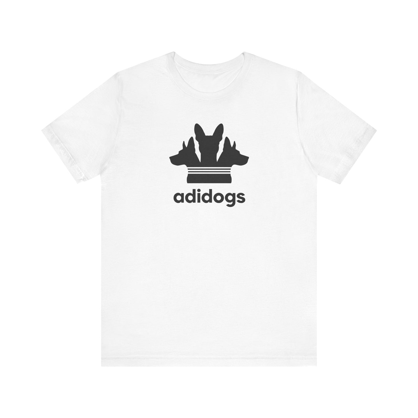 ADIDOGS - T-shirt unisexe pour amoureux des chiens