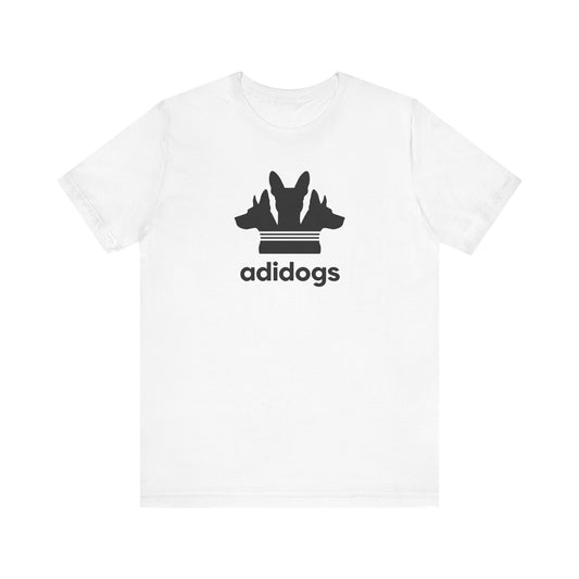 ADIDOGS - T-shirt unisexe pour amoureux des chiens
