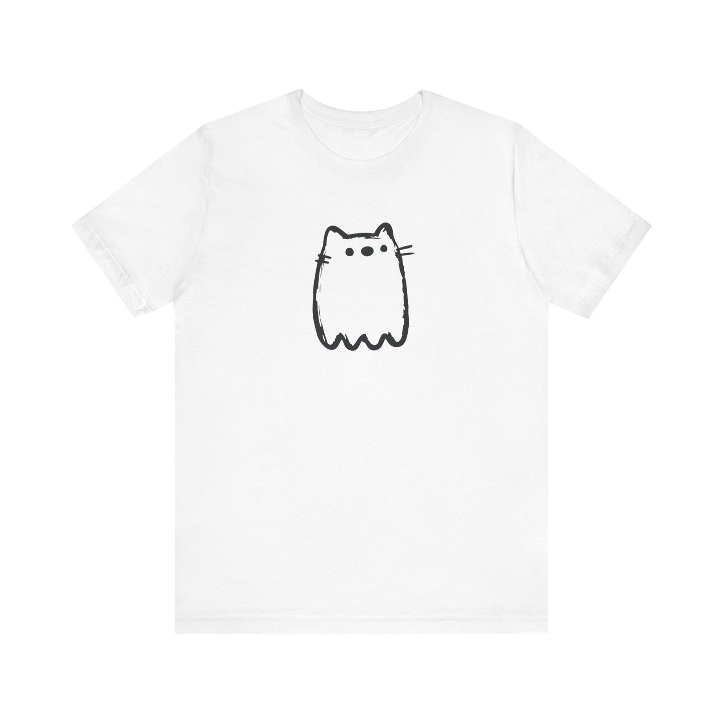 T-shirt unisexe avec motif chat pour les amoureux des animaux