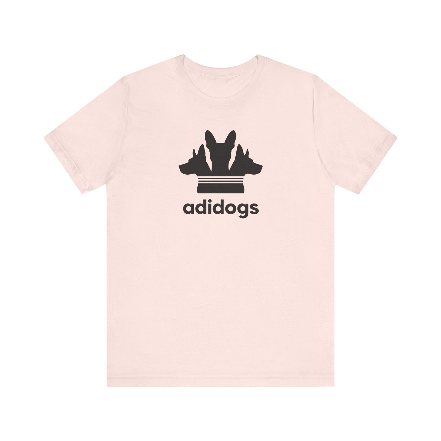 ADIDOGS - T-shirt unisexe pour amoureux des chiens